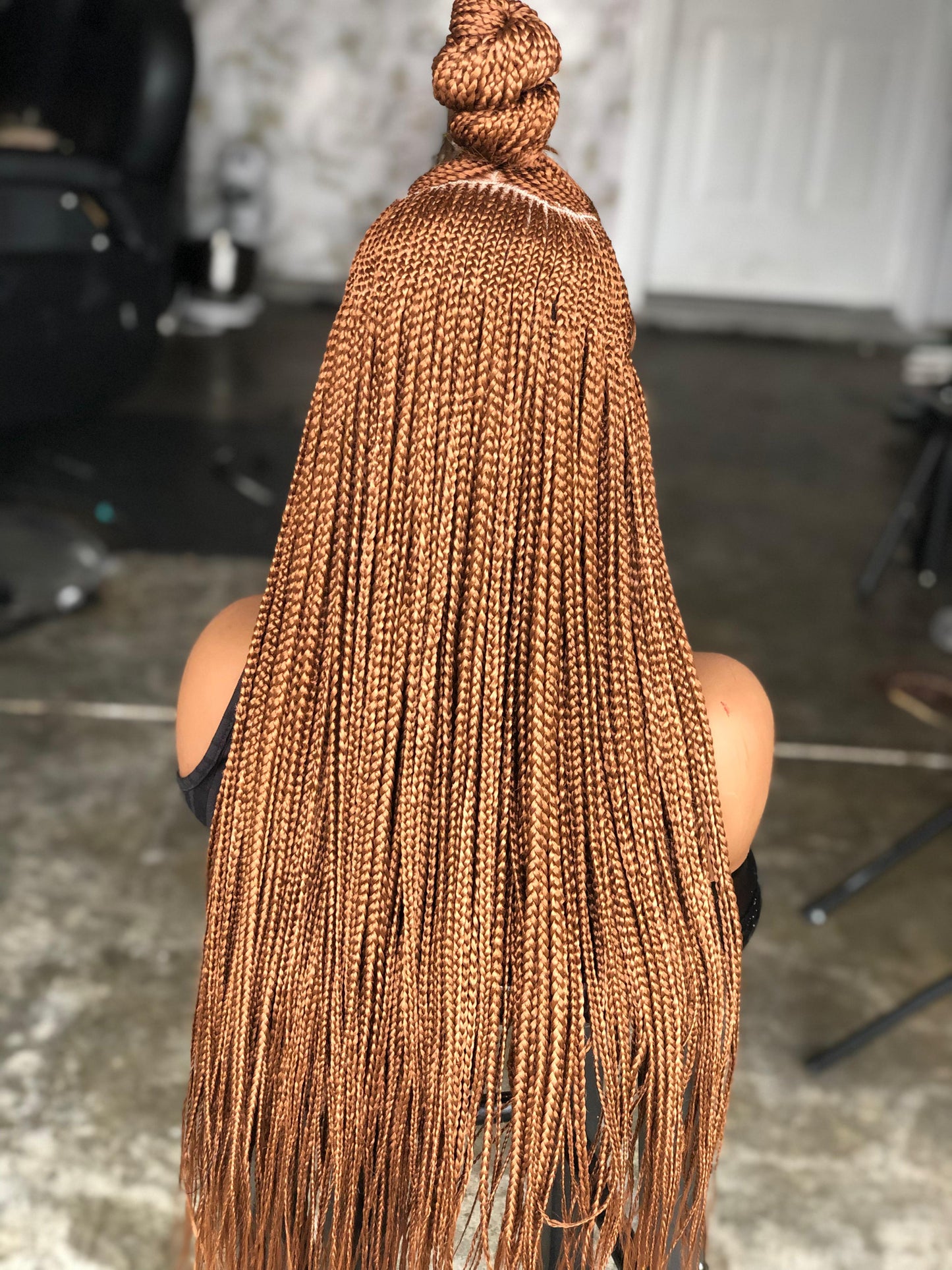Pre Order: Cornrow Unit: 26" Frontal Wig | 100% Human Hair Lace