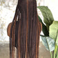 Full Lace Unit: Extra Long 28" Cornrows | color 30/33 made to order