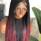 Made to Order 28-30 Inch Bone Straight Frontal Wig | 100% Human Hair Lace