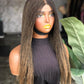 Made to order Esther Unit | 16-Inch Micro Braid Closure Wig | Color 1B/27