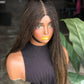 Made to order Esther Unit | 16-Inch Micro Braid Closure Wig | Color 1B/27