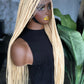 Made-to-Order Tiny Knotless Wig: 30-Inch Full Lace or Frontal | Blonde