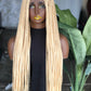Made-to-Order Tiny Knotless Wig: 30-Inch Full Lace or Frontal | Blonde