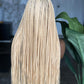 Made-to-Order Tiny Knotless Wig: 30-Inch Full Lace or Frontal | Blonde