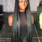 Ready-to-Ship Mint Green: 30-Inch Bone Straight 8x8 Closure