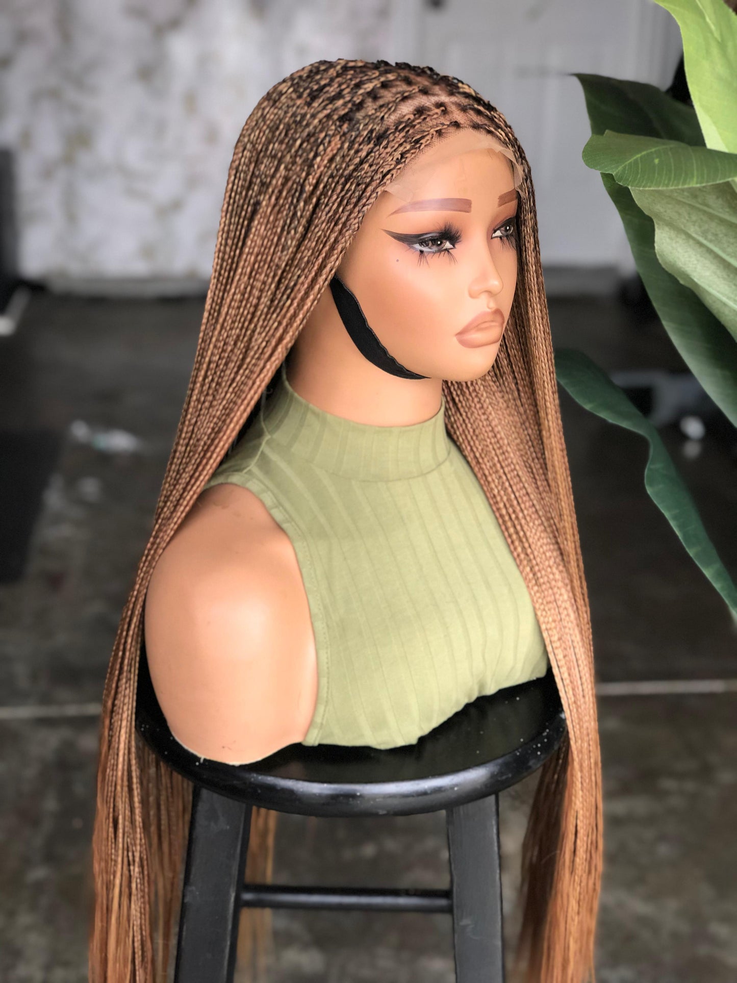 Made to Order: Bone Straight Closure Wig | 30-Inch