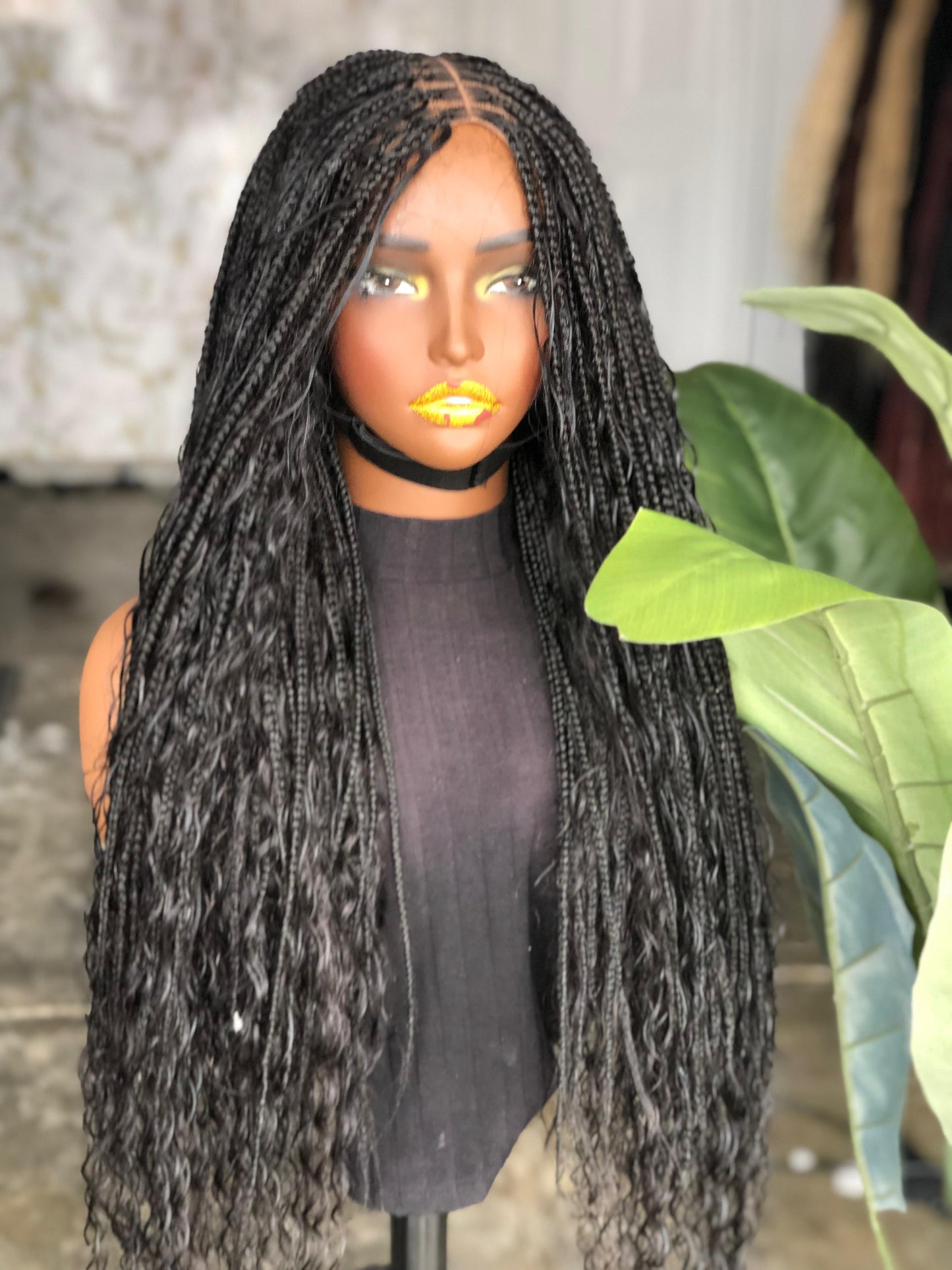 Made to Order: Human Hair Lace Unit 24-Inch Closure Wig