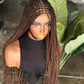 Made to Order Micro Twists: 30-Inch Knotless Braid Wig in Color 33/30