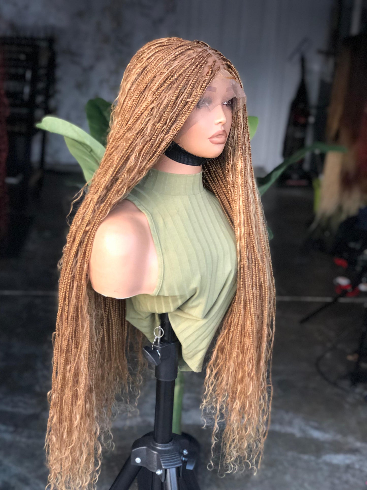 Boho Goddess: 30-Inch Color 27 | Full Lace & Human Hair Lace Curls
