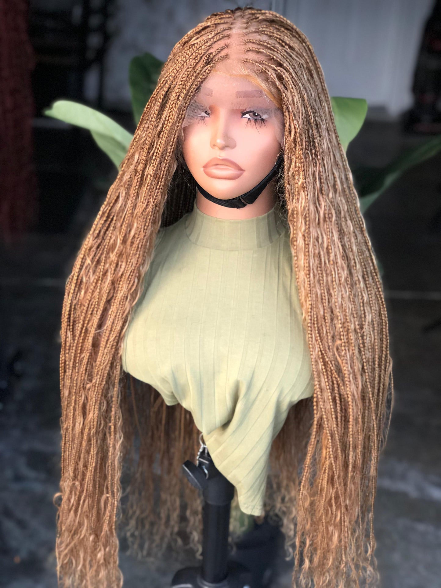 Boho Goddess: 30-Inch Color 27 | Full Lace & Human Hair Lace Curls