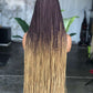 30" Side-Part Knotless Unit | Mixed 33/27 Copper Blonde | Made to Order