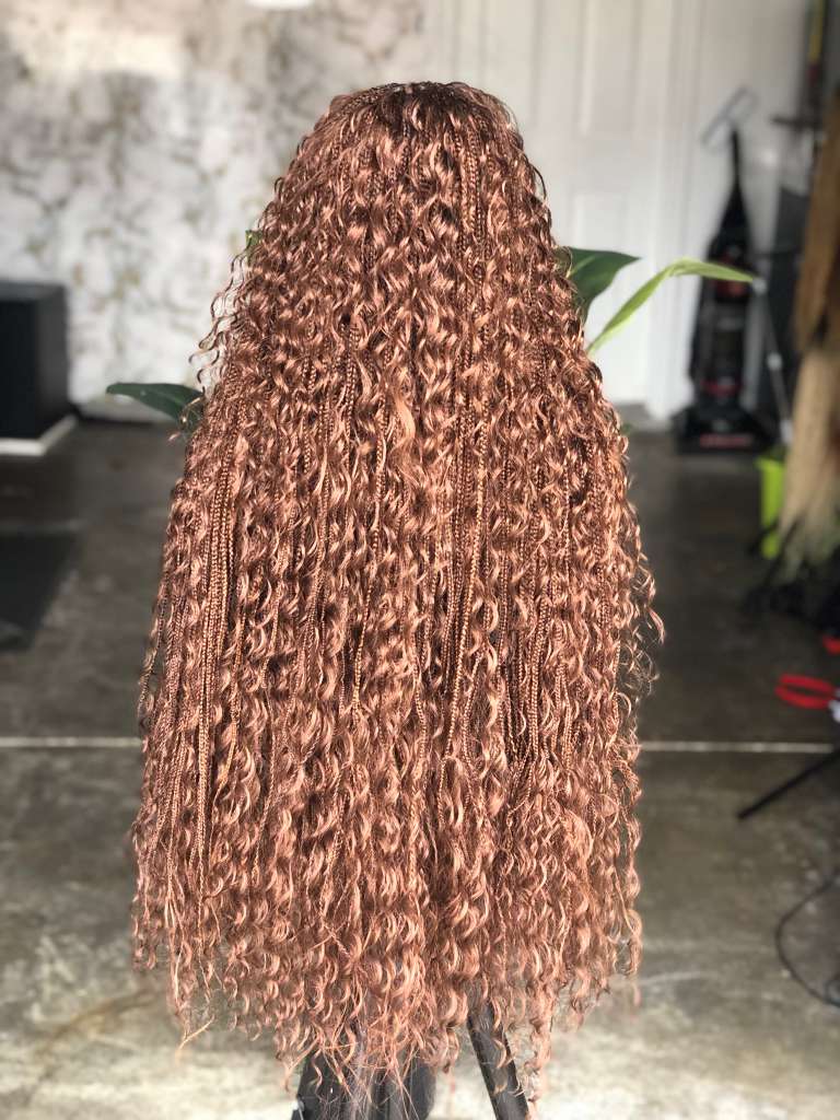 Copper Boho Unit | 30-Inch Made to Order | Color 30 Ginger