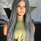 Salt & Pepper Micro Unit | 20-22 Inch Closure Wig | Made to Order
