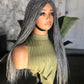 Salt & Pepper Micro Unit | 20-22 Inch Closure Wig | Made to Order