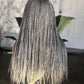 Salt & Pepper Micro Unit | 20-22 Inch Closure Wig | Made to Order
