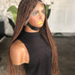 Ready-to-Ship Full Lace: 24-Inch Box Braids | Mixed 33/30 Tones