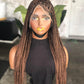 Ready-to-Ship Full Lace: 24-Inch Box Braids | Mixed 33/30 Tones