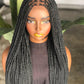 30" Senegalese Knotless Twist | Closure Unit | Ready to Ship