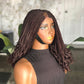 16" Auburn Curl Unit | Deep Auburn Closure Wig | Color 33