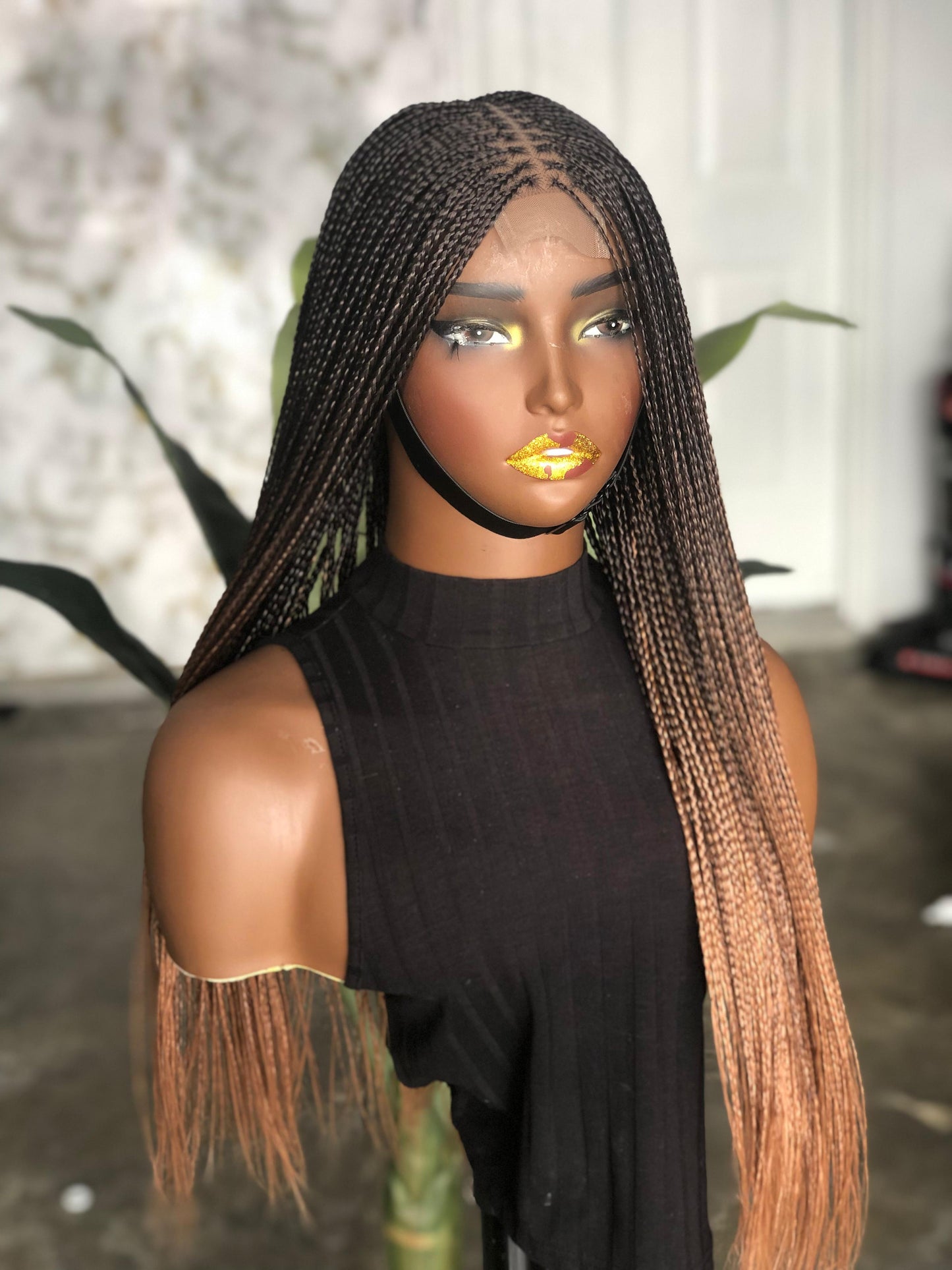 Ready-to-Ship Bone Straight: 2x6 Closure | Super Sleek Braids made to order