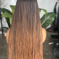 Preorder  24-Inch Bone Straight: 4x4 Glueless Closure Wig