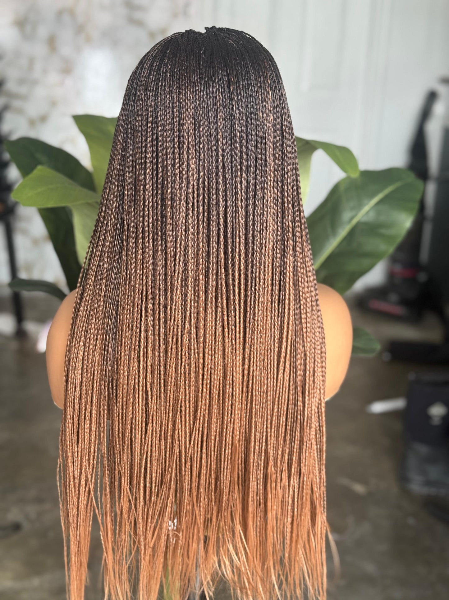 Preorder  24-Inch Bone Straight: 4x4 Glueless Closure Wig