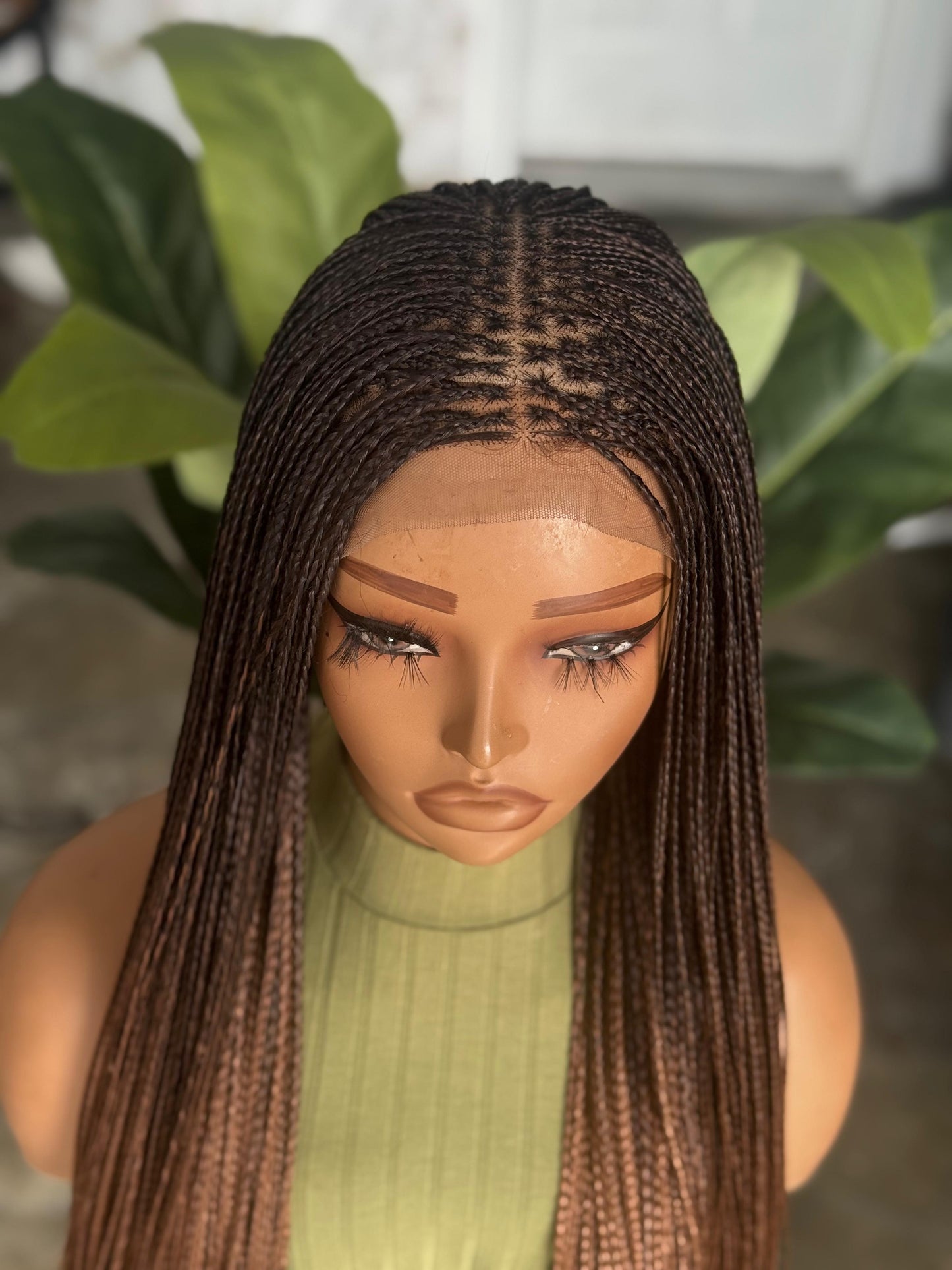 Preorder  24-Inch Bone Straight: 4x4 Glueless Closure Wig