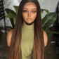Preorder  24-Inch Bone Straight: 4x4 Glueless Closure Wig