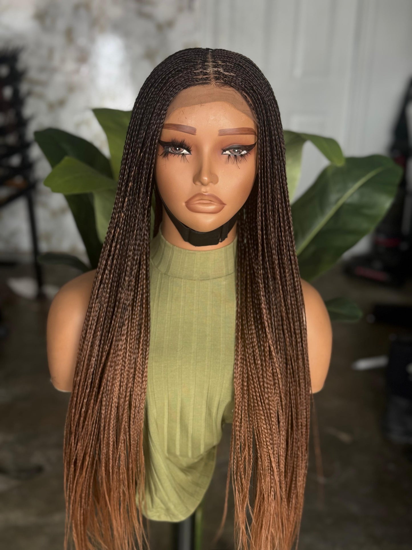 Preorder  24-Inch Bone Straight: 4x4 Glueless Closure Wig