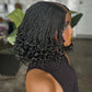 Pre Order: Bianca Shorty | Curly-Tip Twist Closure Wig