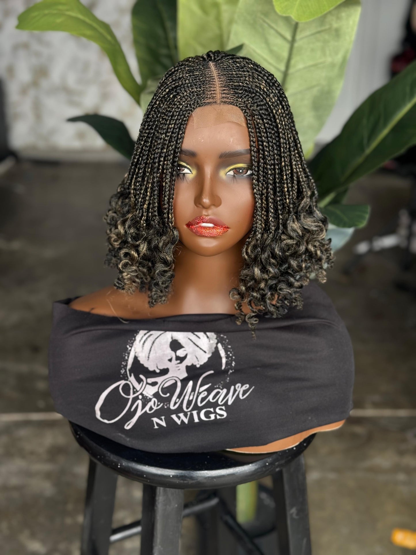 10" Closure Glueless Color 27 Mix with Black Bianca Unit Ready to Ship
