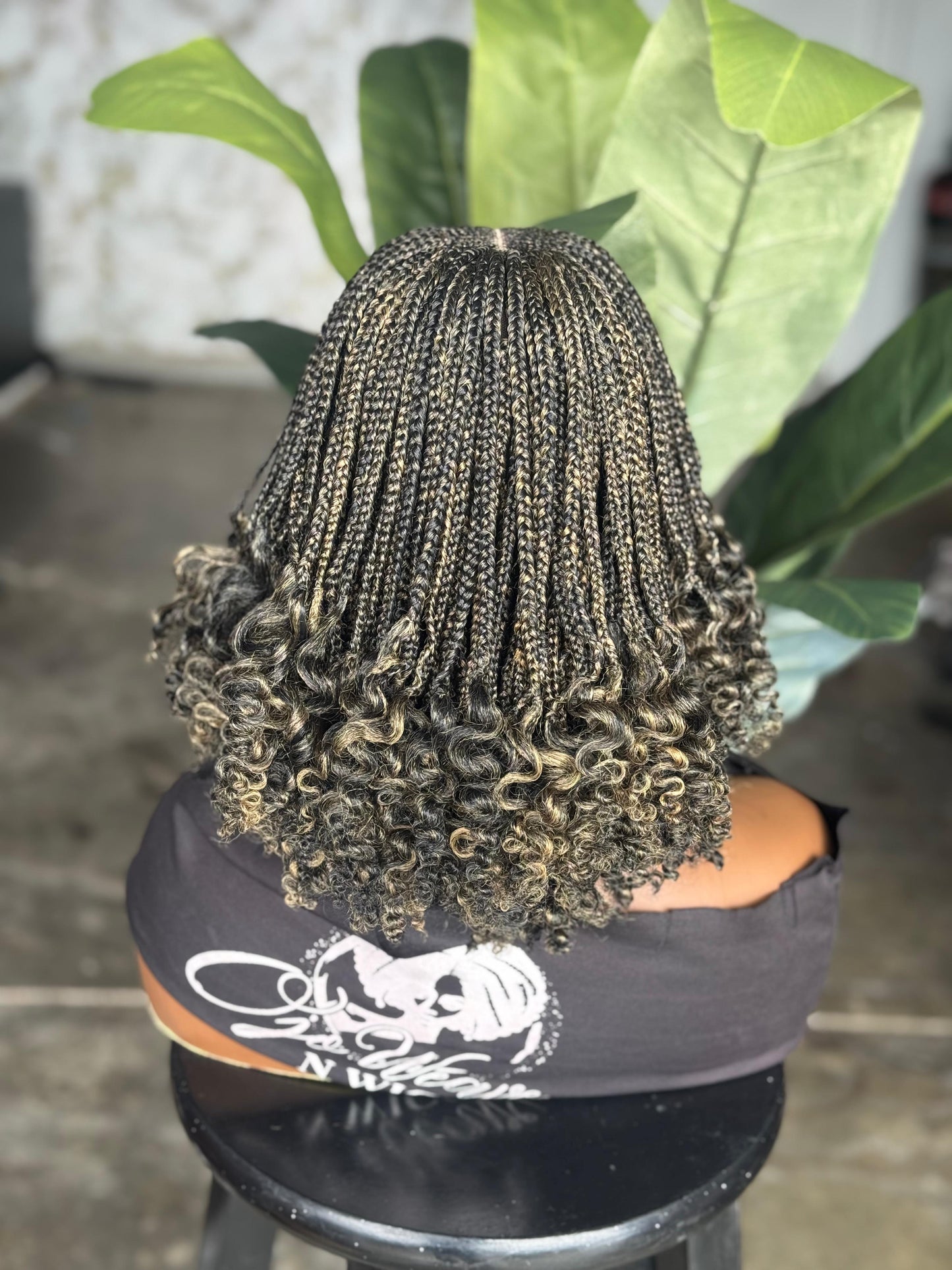10" Closure Glueless Color 27 Mix with Black Bianca Unit Ready to Ship