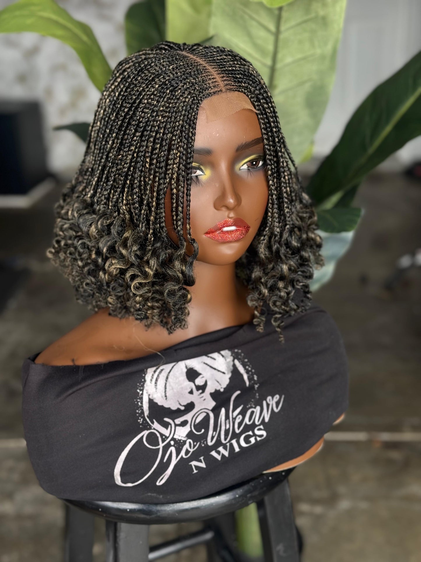 10" Closure Glueless Color 27 Mix with Black Bianca Unit Ready to Ship