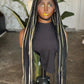 Bianca Full Lace Unit | Black & Blonde Highlights Made to Order