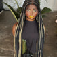 Bianca Full Lace Unit | Black & Blonde Highlights Made to Order