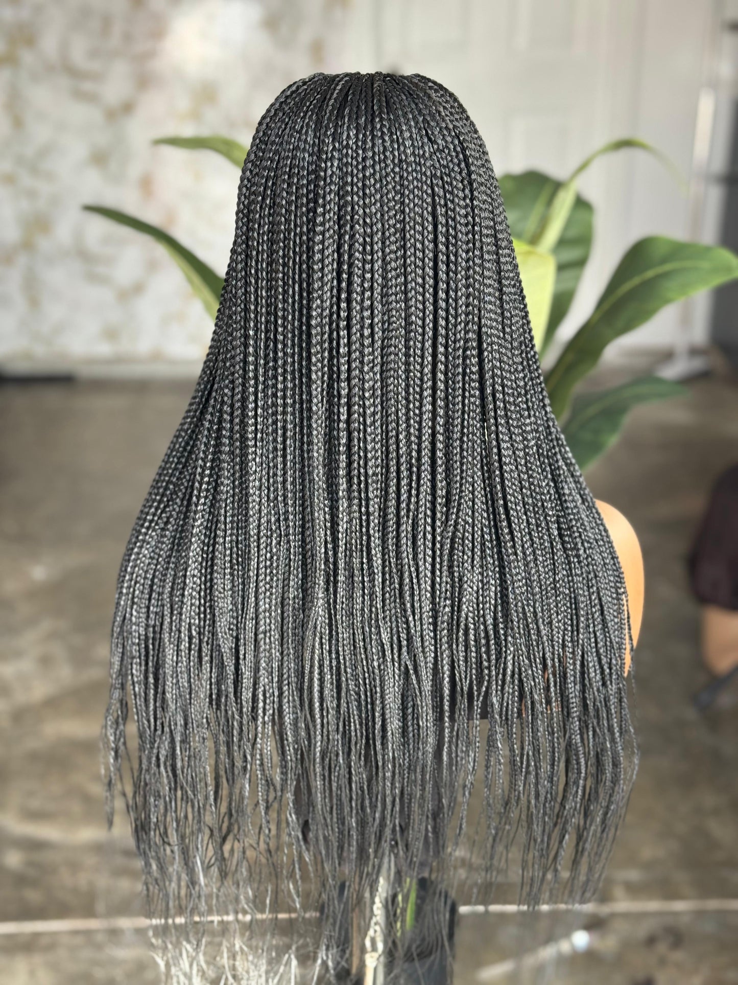 Ready to Ship Bianca Unit | 18/20 Braided Closure Wig