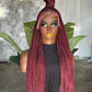 Made to Order Ewa Ket Unit | 26" Frontal Cornrow Wig