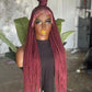 Made to Order Ewa Ket Unit | 26" Frontal Cornrow Wig