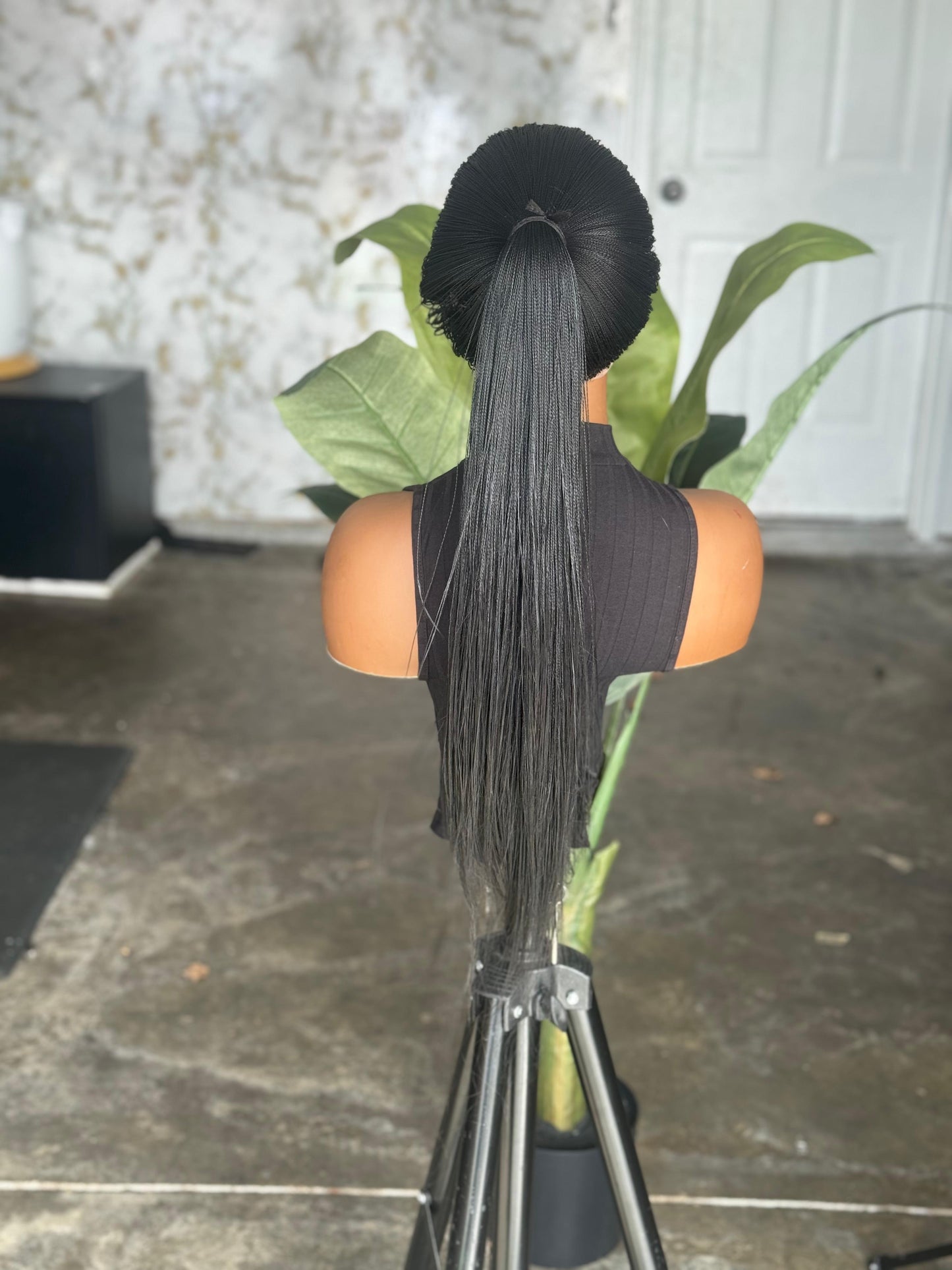 Ready to ship 360 Lace Nano Million Braid 28/30 Inches Color 1b ready to ship