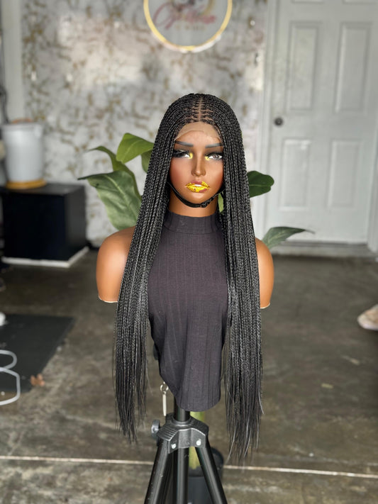 24inches 5x5 Closure Human Lace One Straight Wig Made to Order