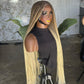 8x8 Bone Straight Human Lace Ready To Ship 30 Inches