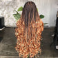 Full Lace 3 Layers French Curls Wig Made to Order 28 Inches