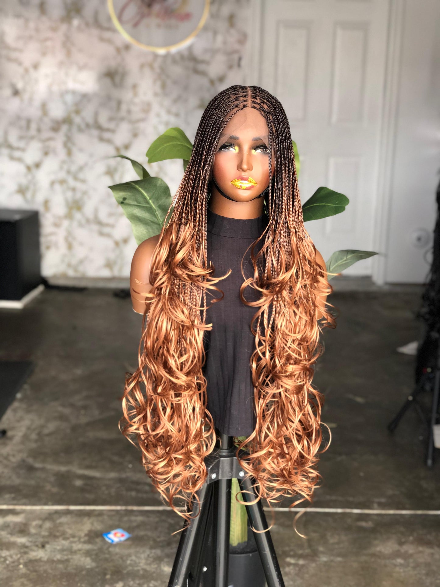 Full Lace 3 Layers French Curls Wig Made to Order 28 Inches