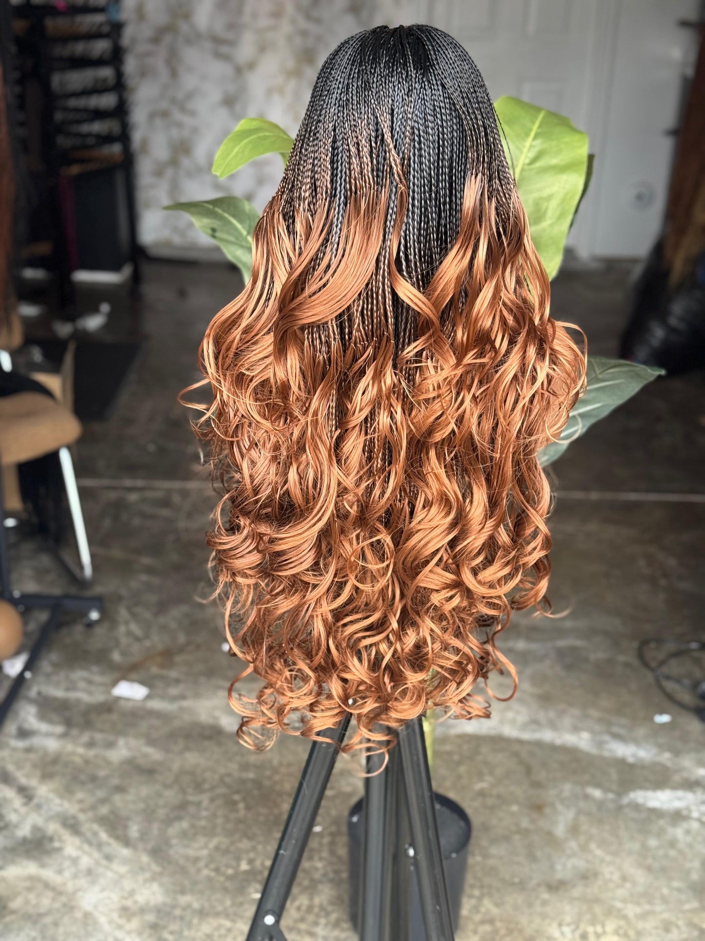 3-Layer Braided Unit | 28" Closure Wig - ready to ship  5x5 closure
