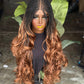 3-Layer Braided Unit | 28" Closure Wig - ready to ship  5x5 closure