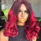 Ruby Unit Bugundy Color Small Head Size Made To Order
