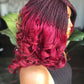 Ruby Unit Bugundy Color Small Head Size Made To Order