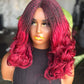 Ruby Unit Bugundy Color Small Head Size Made To Order