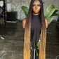 32 Inches 6x6 Human Lace Closure Braided Bone Straight Ready To Ship