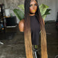 32 Inches 6x6 Human Lace Closure Braided Bone Straight Ready To Ship